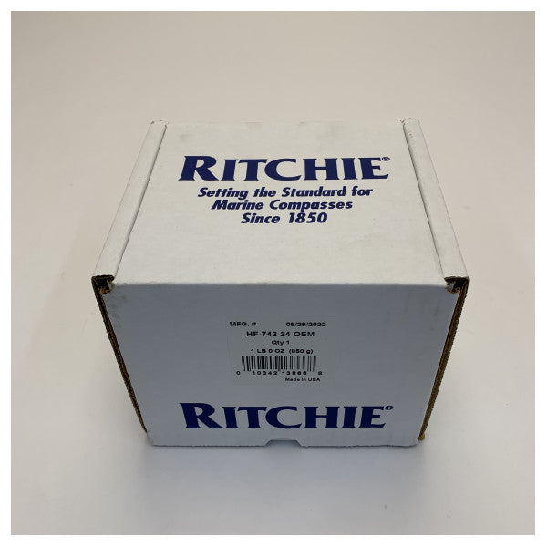 Компас Ritchie Helmsman вбудований чорний - HF-742 24V 