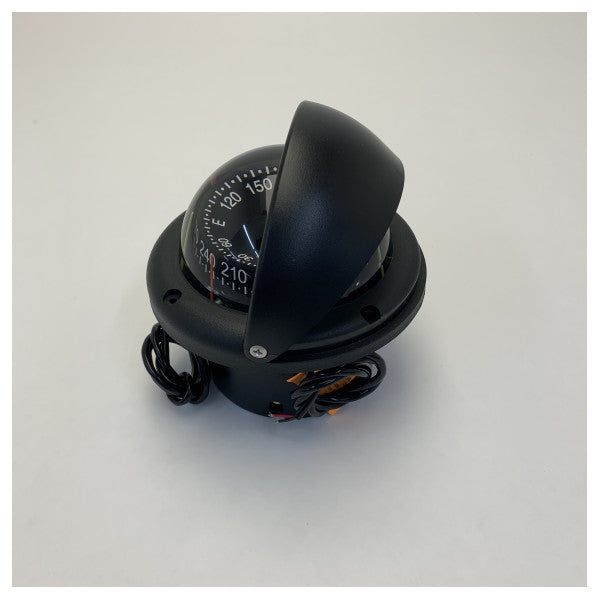 Ritchie Helmsman Build-In Compass Black - HF-743 24V