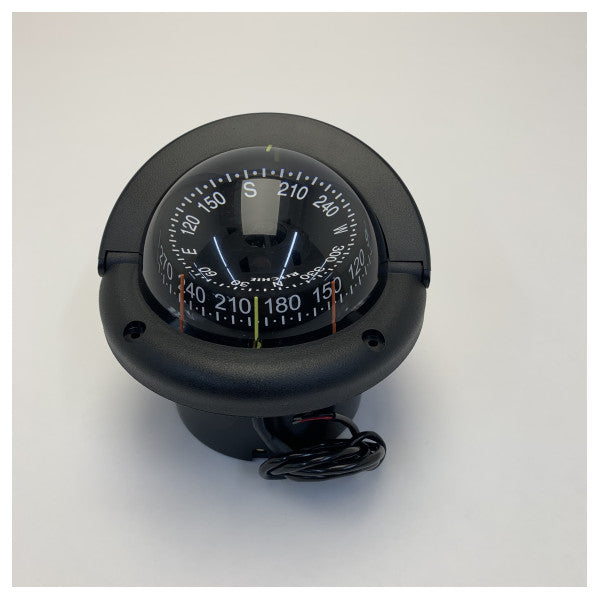 Ritchie Helmsman Build-In Compass Black - HF-743 24V