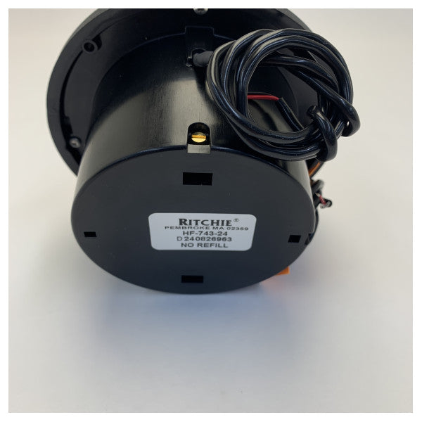 Ritchie Helmsman Build-In Compass Black - HF-743 24V