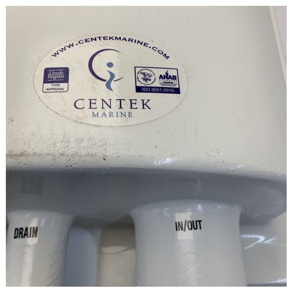 Centek Jeneratör Egzoz Su Ayırıcı Susturucu 3.5 x 3.5 x 2 inç - 1020350 