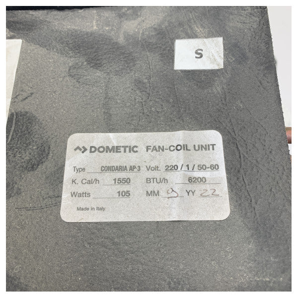 Dometic Condaria AP3 10-швидкісний Fancoil Unit 230V - 6200 BTU - 477AP3V 