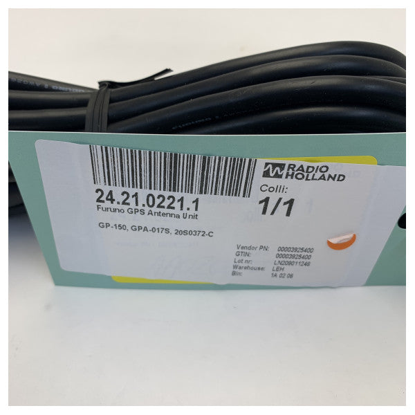 Furuno GP-150 maritim GPS NMEA-datakabel - multistikforbindelse 