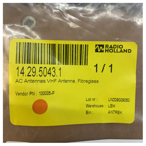 Antena de Fibra de Vidro VHF AC Antenna CelMar2_1 00005-P 