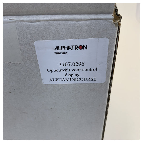Alphatron Alphaminikurssi Pintamontattava sarja Ohjausnäyttöön 3107.0296 
