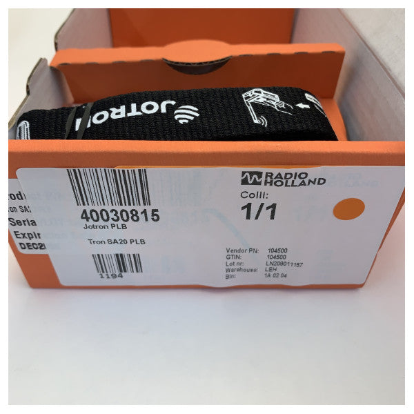 Jotron SA20-PLB ÉPIRB personnel avec fonction RLS 