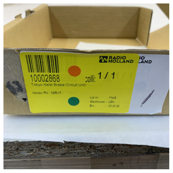 Tokyo Keiki NZR-17 Brake Circuit Unit