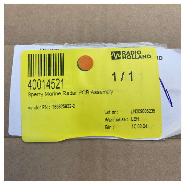 Sperry Marine T65825822-2 Filtru Prinċipali tal-Input PCB 