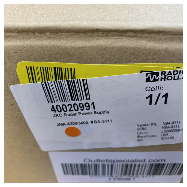 Джерело живлення радару JRC NBA-5111 для JMA-5300-5400 