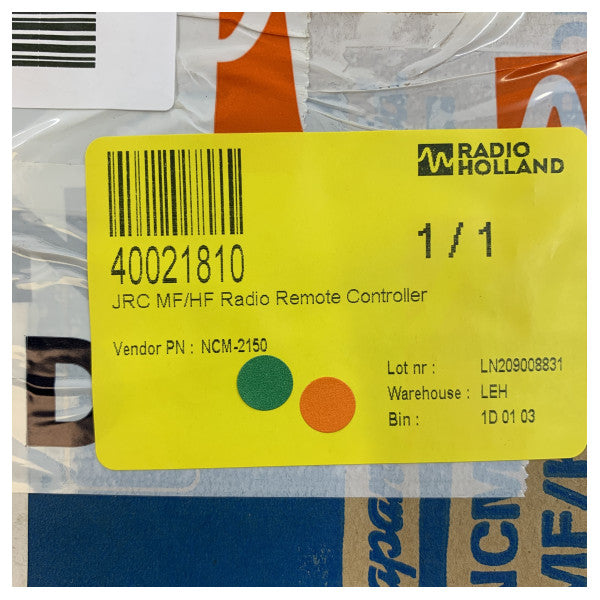 JRC NCM-2150 MF/HF Radio Communication Control Unit 