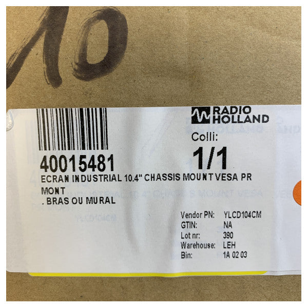 Екран YLCD104CM 10.4 инча индустриален монтиран дисплей 