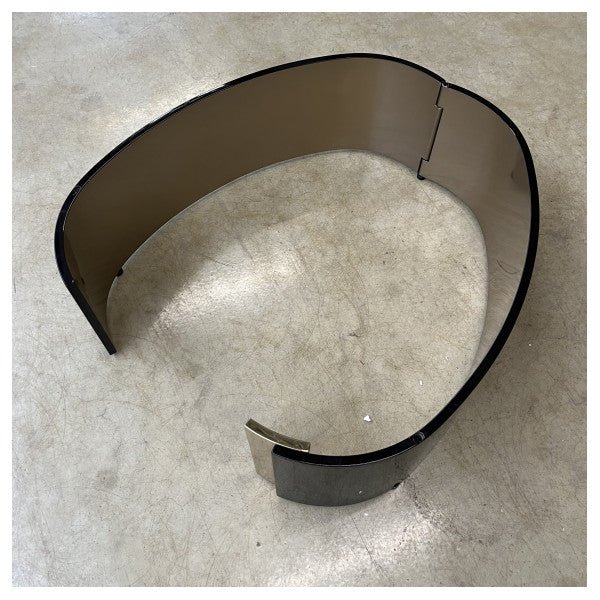 Minotti Bangle stolik kawowy okrągły 110 cm brązowy