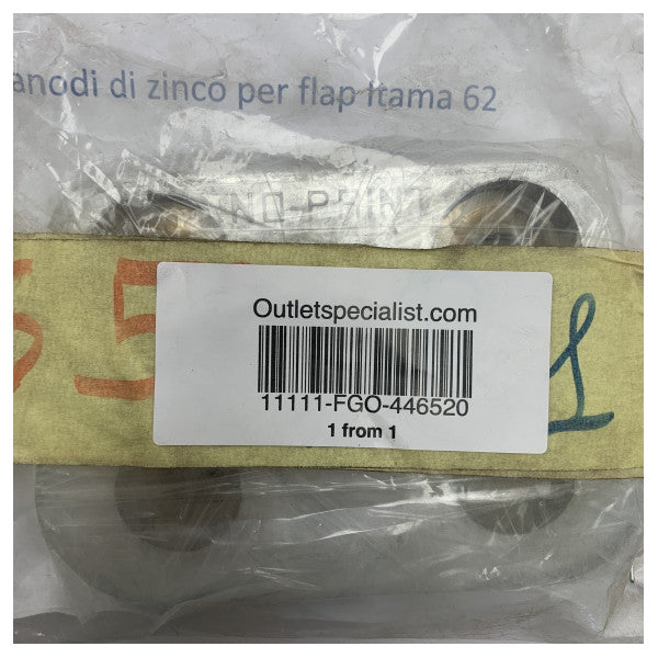 Original Itama 62 Zink Anode Kit für Trimmklappe - 446520