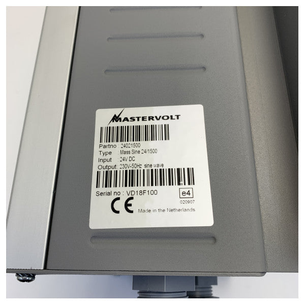 Mastervolt Mass Sine 24V - 1500W Sinüs Dalga İnvertörü 230V - 24021500 