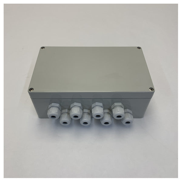 Marine 4-Port Input Output Junction Box bil-DB Connectors 