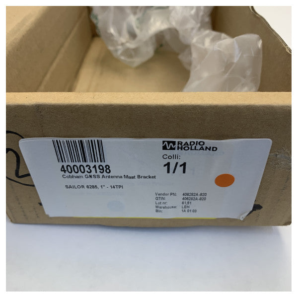 Cobham 406282A-920 1 дюймовий кронштейн для монтажу на щоглі 14TPI включаючи комплект для монтажу 