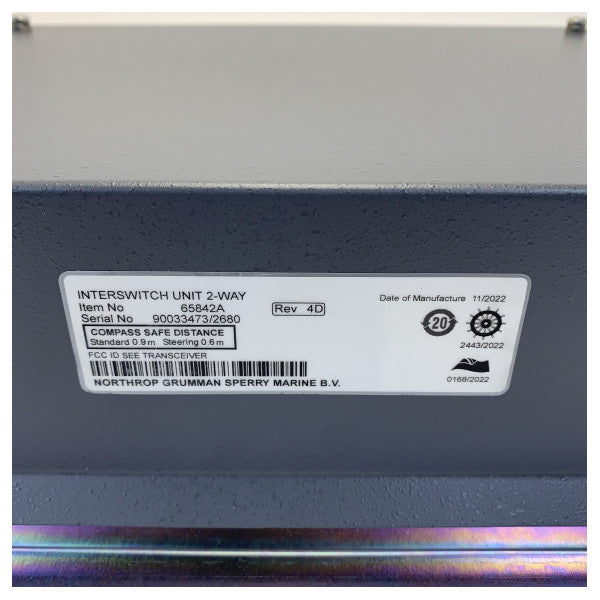 Радарний блок Sperry Marine 65842A з двостороннім перемикачем 