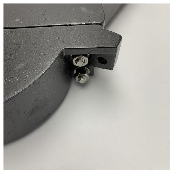 Solimar 450mm морски квадрант - траен стоманен контрол на управлението за кораби