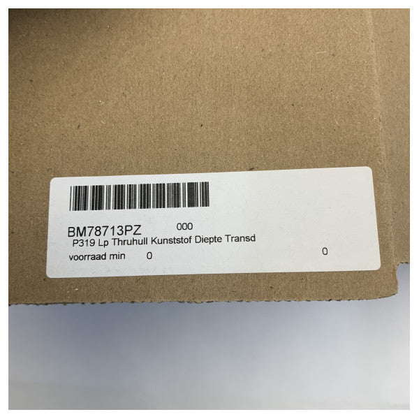 Raymarine M78713-PZ P319 Tru-Hull датчик глибини 