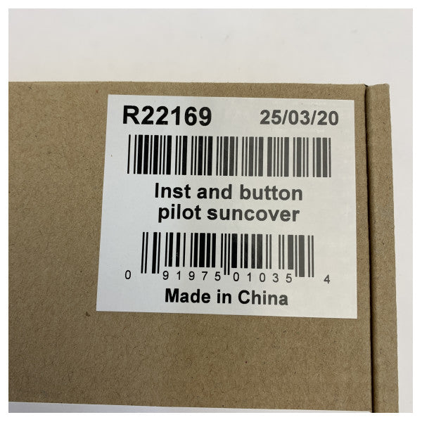 Raymarine R22169 i50, i60, i70 та P70 Захисний чохол від сонця 