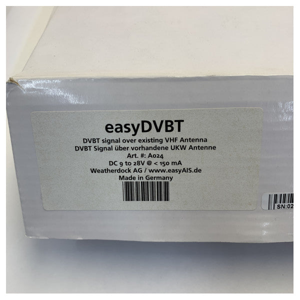 Weatherdock easyDVB T Riċevitur Unit 