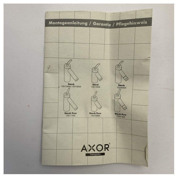 Hansgrohe Axor Starck Einloch-Bidet-Armatur 10200000 � Langlebige Chrom-Armatur für den maritimen Einsatz