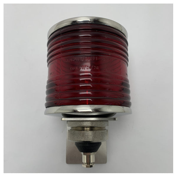 Forcato 45R-1933 Light de navigation rouge en acier inoxydable