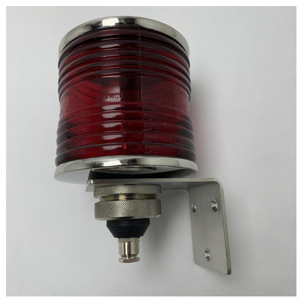 Forcato 45R-1933 stainless steel RED navigation light