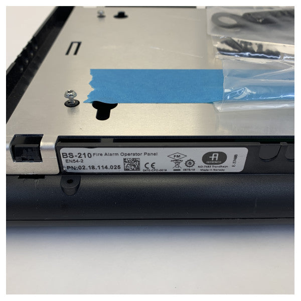 Autronica brannalarmkontrollpanel BS-200M - 116-71211548 