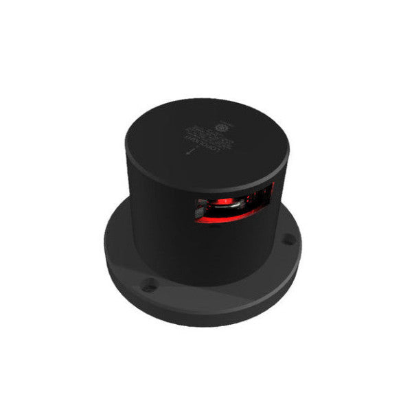 Навігаційне світло Lopolight Port Sidelight Black RED 2NM - 301-009-PRO 