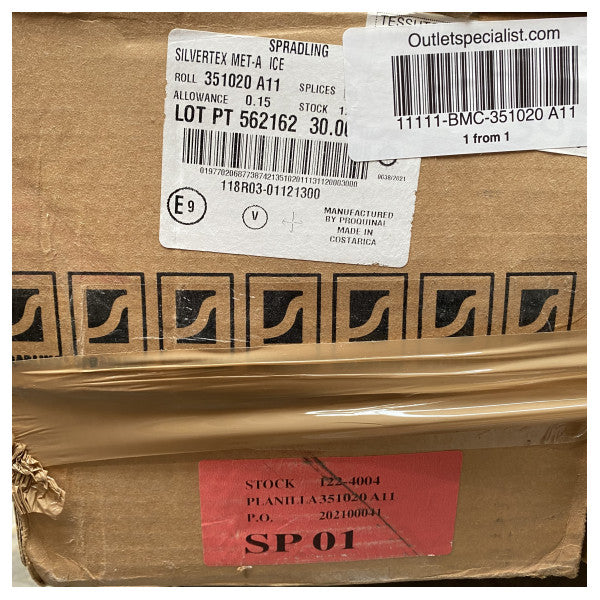 Estofos Spradling Silvertex Met-A ICE 28 metros