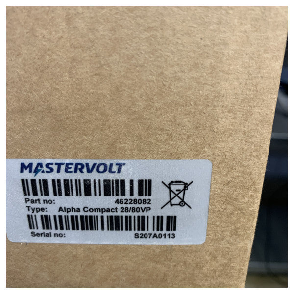 مولد التيار المتردد ماسترفولت ألفا كومباكت 28 فولت 110 أمبير - 46228110