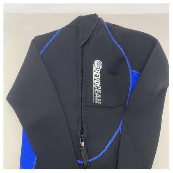 Devocean 2.5 mm Hombres de neopreno Suit Wetsugu de tamaño azul M - 463012003 -M