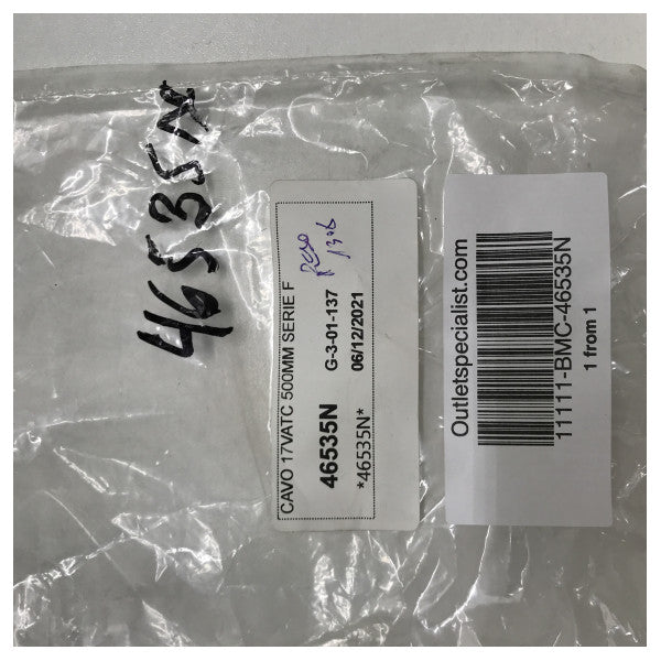 マリンTVケーブル 500mm - 耐久性、柔軟性、防水コネクタ、海上および航海用