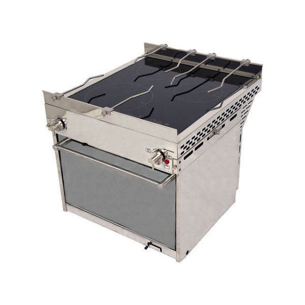 Techimpex Horizon 2F Stainless Steel Induction Cardanic Stove 230V - C