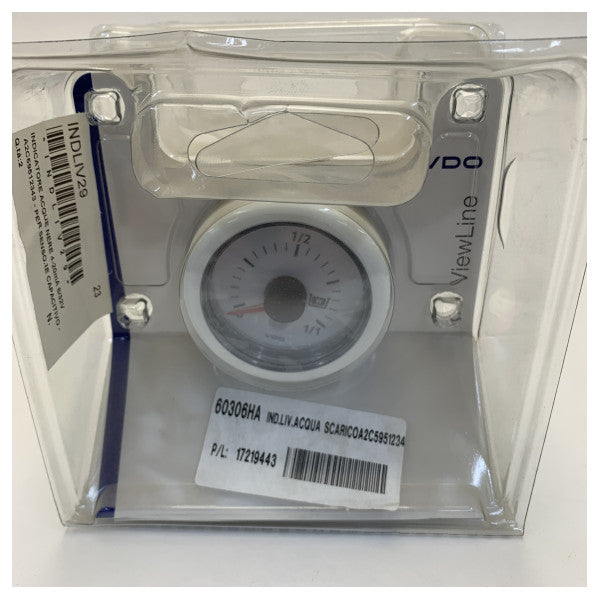 VDO Veratron ViewLine Черен индикатор за ниво на воден резервоар 12/24V 4-20mA - A2C59512343 