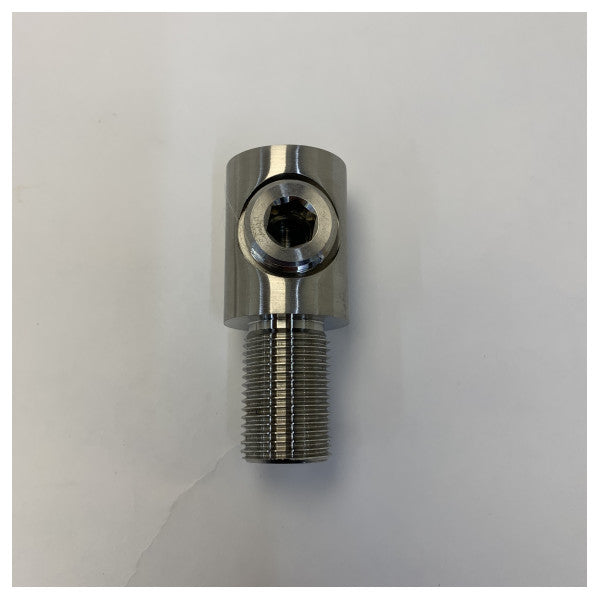 Nowa forma 69699X.50 stalowa złączka ścienna 