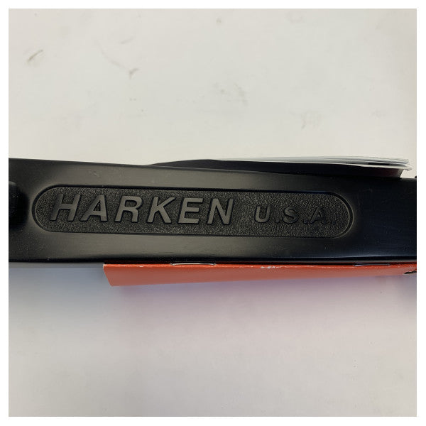 مقبض رافعة ورقة Harken B8AL اليدوي باللون الأسود مع قفل بطول 200 مم 