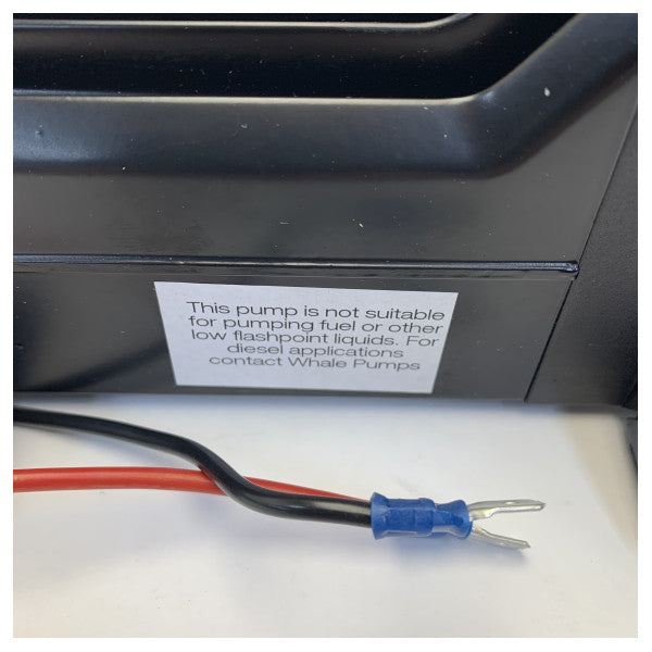 Bomba de Água Whale Gulper BP2554B Preta 38 mm 24V 18L/min 