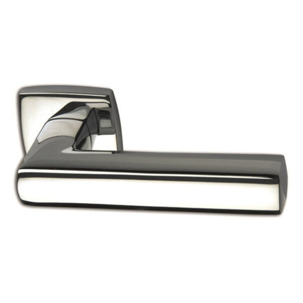 Foresti Suardi Brass Chrome Door Handle Kit Square Design - 480A.C 