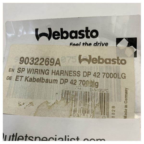 Webasto 9027455A.30417 Kraftstoffpumpenanschlusskabel mit Canbus-Stecker 