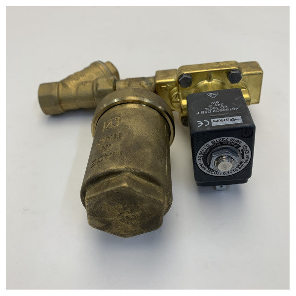 Planus PW.018.00 24V Magnetventil Frischwasser-Einlassventil für elektrische Toilette 