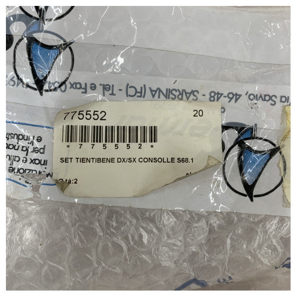 Консольний кронштейн для навігації з нержавіючої сталі Solaris Yachts S68 