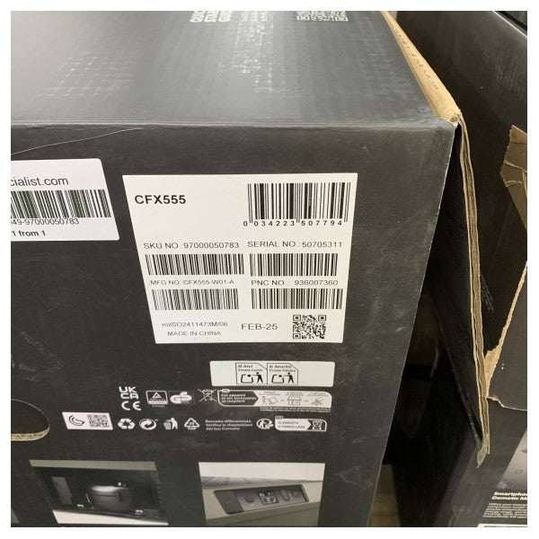 Dometic CFX5 Kompressor Køleboks 55L Sort 12/24/230V - 97000050783 