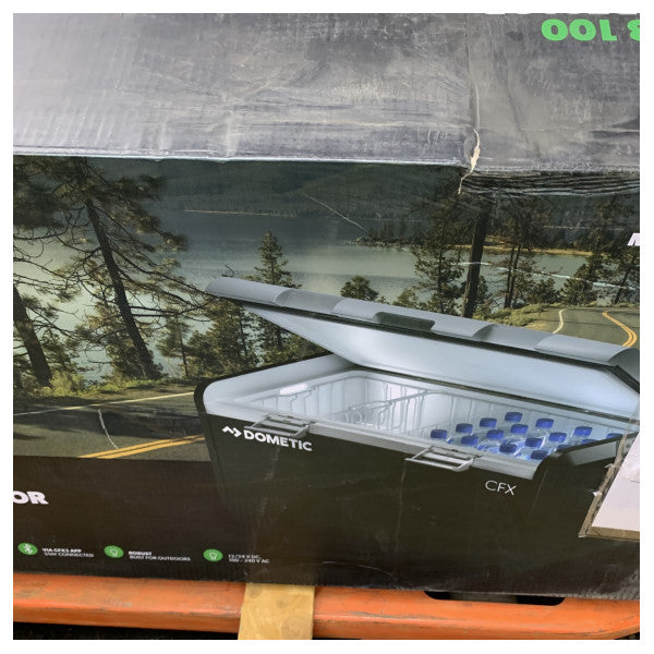 Dometic CFX3 Compressor Cooler Box 100L Black 12/24/230V - 9600025336