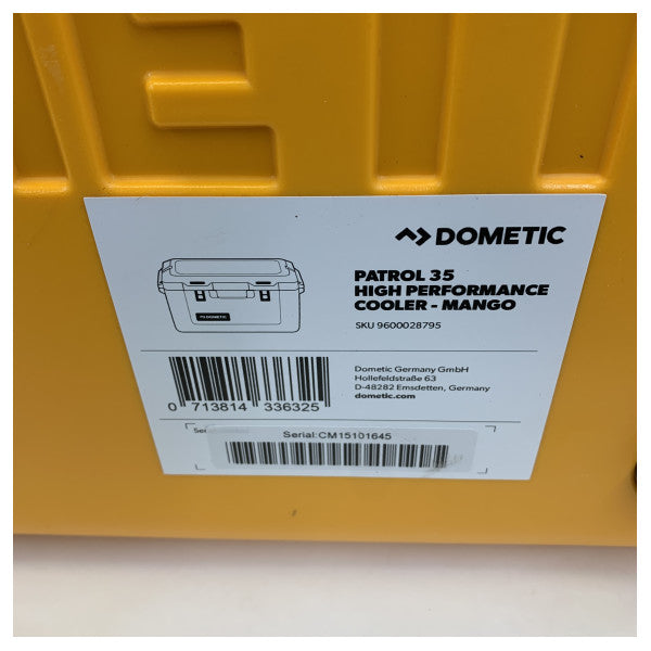 Dometic Patrol 35 Passiv Køleboks 36L Glow - 9600028795 