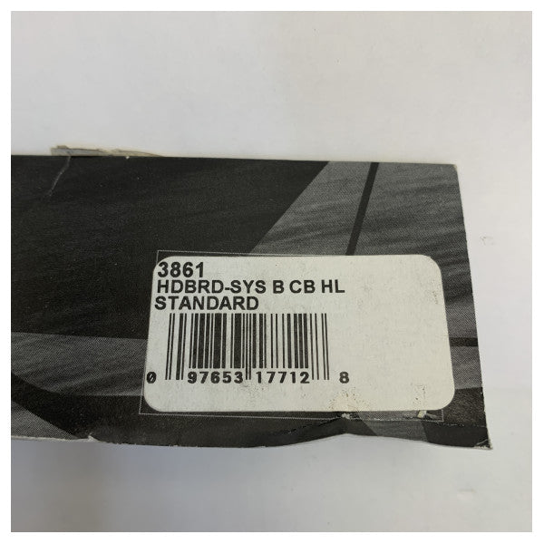 Harken 3861 Web-On Κεφαλή Πλάκα Τυπική Μαύρη 