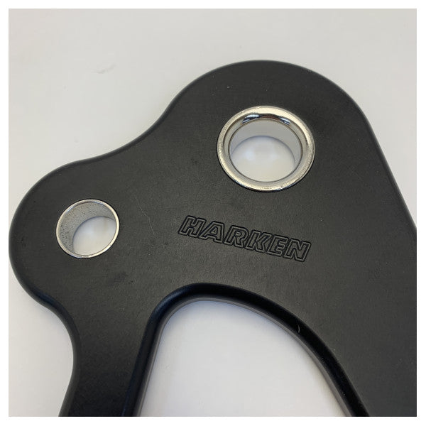 Harken 3876 Web-On Headboard Plate Standard Black