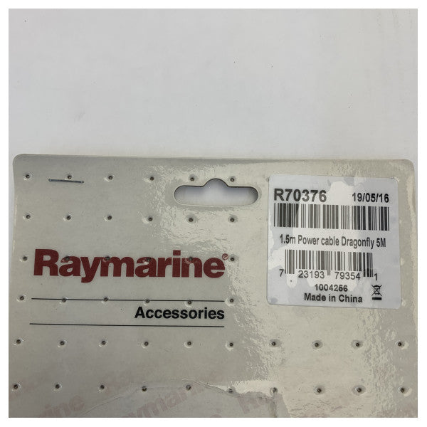 Raymarine R70376 Dragonfly 5M Power Cable 1.5M 12V