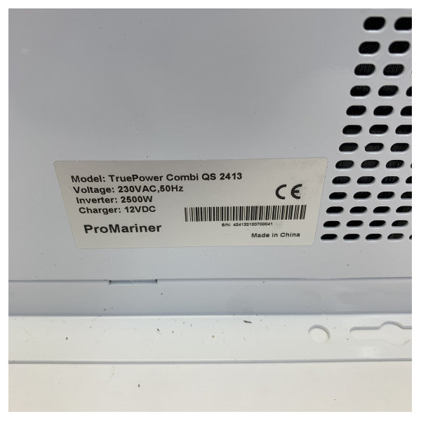 Promariner Truepower Combi 2500W / 120A Şarj Cihazı - İnvertör 12V - 230V 